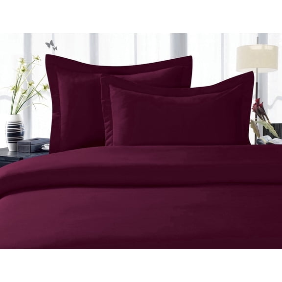 Elegant Comfort 1800 Series Microfiber Bed Sheets 6-Piece Set, Deep Pocket, Queen Purple