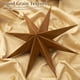thumbnail image 3 of Faroles con forma de estrella de 8 puntas y 30 cm, SUNBEAUTY, papel de madera marrón, 3 of 7