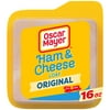 Oscar Mayer Ham & Cheese Meat Loaf Deli Lunch Meat with Real Kraft Cheese, 16 Oz Package