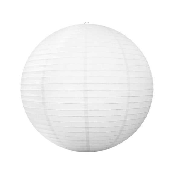 Pantalla de lámpara de papel de arroz, pantalla colgante, accesorios de iluminación fáciles de instalar, cubierta de lámpara de linterna de papel 40cmx40cm
