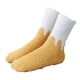 thumbnail image 1 of Whataatahia Calcetines de lana de coral color crema, cálidos y gruesos, calcetines de tubo para dormir en casa, 1 of 5