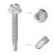 thumbnail image 4 of Tornillos autoperforantes con cabeza hexagonal Uxcell #12 x 1 1/2" de acero inoxidable 410, paquete de 50, 4 of 4