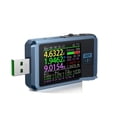 thumbnail image 1 of USB Battery Tester Voltmeter Ammeter TYPE-C Fast Charge Detection Trigger Capacity Measurement Ripple Monitor ,Improved Measurement Accuracy, 1 of 7