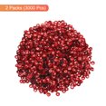 thumbnail image 3 of Unique Bargains Loose Sequins 4MM Laser Sequins 3000Pcs Cup Sequins Embroidery Sequins for Jewelry Making Crafts Sewing,Red, 3 of 5