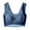 Blue, variant on Women's Wireless Bra With Seamless Smooth Comfort Wirefree T Shirt Bra Sexy Cozy Breathable Women's Underwear