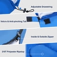 thumbnail image 3 of OHHANI Sleeping Bag for Adults Lightweight Backpacking, Comfort 40°F to 77°F, 87" x 30" Suitable for Camping, Hiking, Travel, Blue, 3 of 7