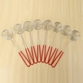 thumbnail image 4 of 24 Pieces Stainless Steel Spider Strainer Spoon Small Wire Skimmer Colander for Hot Pot, Tortellini and Meatball, 4 of 9