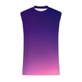 thumbnail image 4 of zfhfof Débardeurs Graphiques pour Hommes Motif Imprimé Sans Manches T-Shirts de Musculation Été Col Rond Chemise de Plage Décontractée, 4 of 5