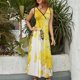 thumbnail image 2 of Vestido Largo Sin Mangas Para Mujer, Honey Bees That Collect Nectar Traje Informal Para Cumpleaños, Verano, 2 of 5
