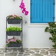 thumbnail image 4 of 3 Tiers Vertical Raised Garden Bed Black, 4 of 4
