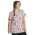 thumbnail image 6 of Heartsoul Break On Through Scrubs Top For Women V-Neck HS614, 6 of 7