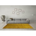 thumbnail image 3 of Ahgly Company Indoor Rectangle Oriental Yellow Industrial Area Rugs, 4' x 6', 3 of 4