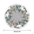 thumbnail image 6 of Christmas Tree Skirt Decorations Santa Claus Snowflake Christmas Tree Skirt Exquisite Tree Bottom Decoration Tree Skirt, 6 of 8
