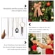 thumbnail image 2 of 40 unids Navidad Árbol de Navidad Fallo Oleo Luz Decoración Lámpara de aceite Artificial Lámpara Colgante Decoración, 2 of 5