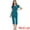 Peacoke Green, variant on DARING DIVA Women's Round Neck Casual Pajama Sets M Peacoke Green