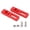 Red, variant on Yajisi Bicycle V Brake Extension 406 to 451 Conversion Seat Converter Adapter Universal for Mountain Bike Folding Bike Wheelset Aluminum Alloy Accessories Red
