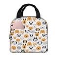 thumbnail image 1 of Disketp Dog Faces Bolsa Térmica para Almuerzo para Hombre y Mujer, Ideal para Trabajo, Senderismo y Picnic, 1 of 8