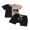 3 Black, variant on Baby Boys Shorts Set Crew Neck Short Sleeve T-Shirts Elastic Waist Shorts Infant Toddller Summer Clothes