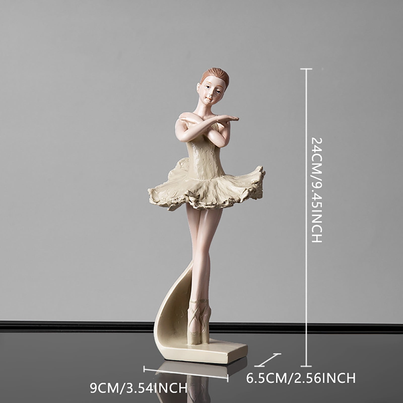 Uanit Creative Ballet Girl Ornaments Princess Room Ballerina Girl Figurines Ballet  Dancer Statue Art Sculpture Figure Resin Home Decoration Desk Ornament  Statuette for Desk/Bookshelf/Dinning Table - Walmart.com, image size:1600x1600