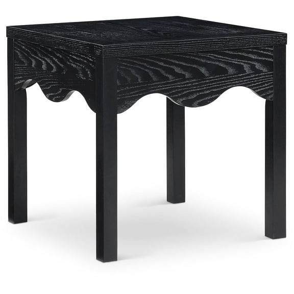Meridian Furniture Fiora Black Oak Veneer End Table