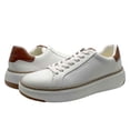 thumbnail image 1 of Zapatilla Tommy Hilfiger Hines para hombre, color blanco/coñac, talla 10, 1 of 6