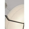 thumbnail image 2 of AFX Apex 14-inch Espresso LED Pendant, Jute Shade, 2 of 5