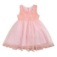 thumbnail image 3 of Alvivi Baby Girls Floral Lace Princess Dress Formal Pageant Gown 3-24 Months, 3 of 7