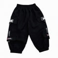 thumbnail image 5 of kpoplk Boys Sweatpants Kids Cotton Athletic Joggers Youth Active Casual Pants with Pocekts(Black,12-13 Y), 5 of 5