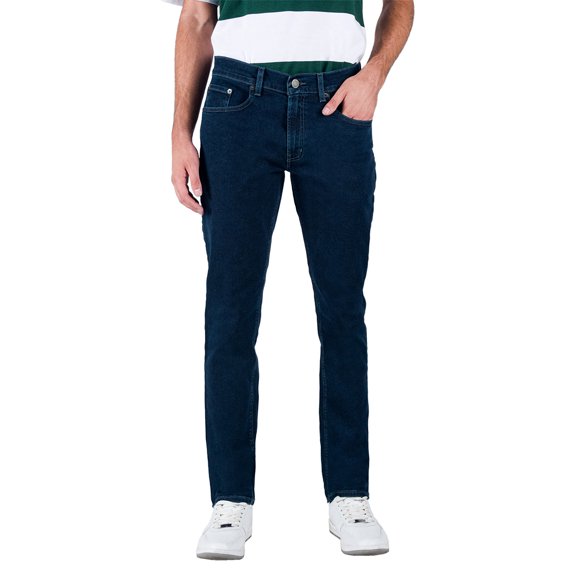 Jeans Oggi Hombre Corte Recto Slim Fit Azul Oscuro Oggi Jeans  Iron Rebel Carbon