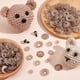 thumbnail image 5 of 200 arandelas de seguridad para ojos, 5 tamaños, de plástico, para manualidades, rellenas, para ganchillo, para ojos y nariz, arandelas kawaii para ojos., 5 of 6