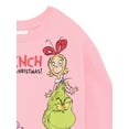thumbnail image 3 of Dr. Seuss Grinch Girls Graphic Fleece Sweatshirt, Sizes 4-16, 3 of 4
