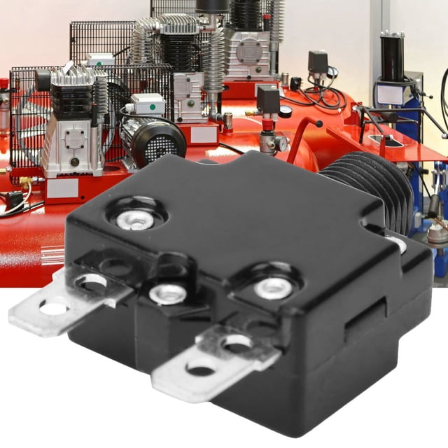 Protector de Sobrecarga del Disyuntor del compresor de aire de 5 piezas, interruptor de sobrecorriente, estructura compacto y resistente, respuesta rápida, Alta