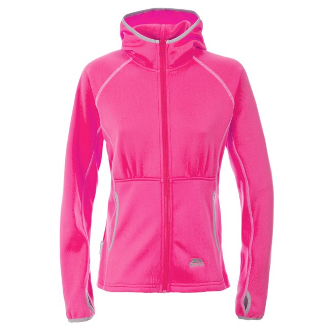 Trespass - Chaquetilla de micro-polar modelo Sunnyside para mujer (Rosa diva)