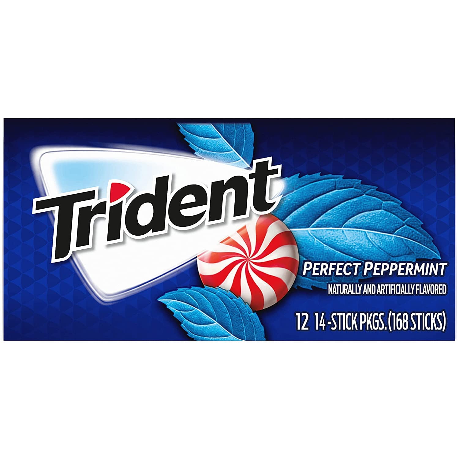 Trident Value Pack Perfect Peppermint, Count 12 (14Pcs) X 2 (Package Quantity 2) Gum - (Buy Bulk at a Wholesale Price)