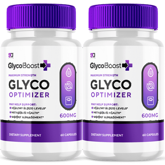 Glycoboost Glyco Optimizer Maximum Strength Blood Support Supplement 2 Pack
