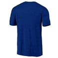 thumbnail image 3 of Men's Heather Royal Texas Rangers Official Logo Tri-Blend T-Shirt, 3 of 3