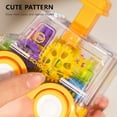 thumbnail image 6 of Usloyux Kids Toys Under $5 Transparent Gear Press and Go Car,Baby Toy Cars, Early Music Educational Crawling Toys - Flashing Lights, Battery Operated - Birthday for Boys & Girls, 6 of 6