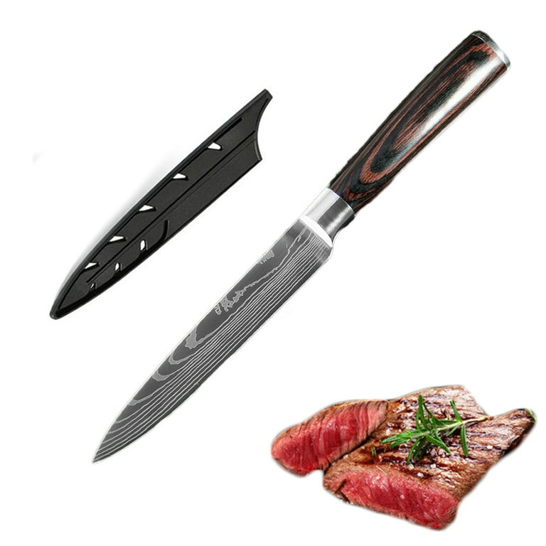 5 Inch Paring Knife - Small Kitchen Knife for Cutting Fruit, Vegetables and  More - High Carbon Steel Ultra Sharp Paring Knives 