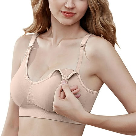

Vedolay Sports Bra Women s Bra Women’s Full Coverage T-Shirt Bra Women’s Lightly Lined Racerback Bra A M
