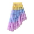 thumbnail image 3 of Sngxgn Women's Casual High Waist Skirt Split Trim Midi Skirts(A,One Size), 3 of 7