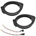 thumbnail image 4 of JJMY 6.5'' Door Speaker Adapter Spacers Bracket W/Wire For Chevy Silverado 1500 1999-2007, 4 of 13