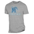 thumbnail image 2 of Men's Alternative Apparel Heathered Gray Memphis Tigers The Keeper T-Shirt, 2 of 3