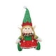 thumbnail image 3 of Muñeco de elfo navideño con mueble, adorno de escritorio para casa de campo, regalo para hotel Estilo D, 3 of 9