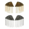 thumbnail image 3 of 1 par remache Stud borla cadena charretera hombro tablero insignias marca chaqueta Punk Oro-B Hugo traje de charreteras de hombro, 3 of 10