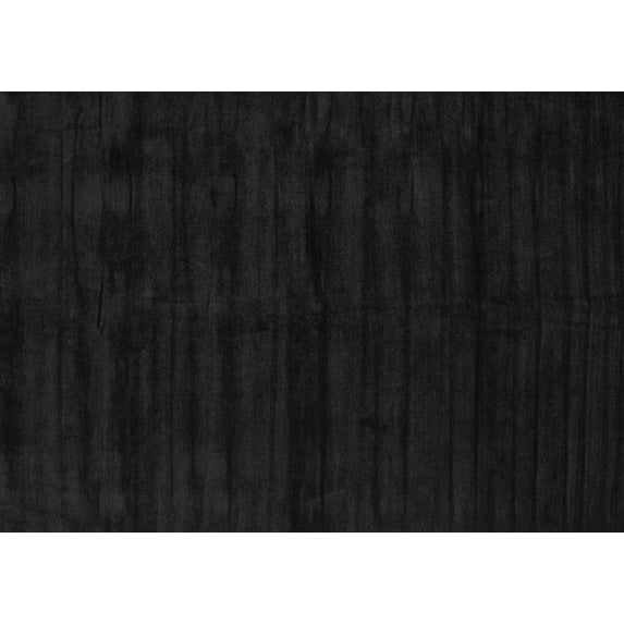 Ahgly Company Machine Washable Indoor Rectangle Contemporary Charcoal Black Area Rugs, 6' x 9'