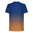thumbnail image 6 of Wavsuf Mens Graphic Shirts for Men Tees Short Sleeve Fashionable Button T Shirt Blue Size XL, 6 of 6