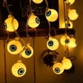 thumbnail image 6 of Vorkoi Halloween String Lights Battery Operated 3D Pumpkin Bat Ghost Lights Halloween Decorations Lights Indoor Outdoor Cute Halloween Party Decor, 6 of 6
