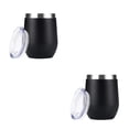 thumbnail image 4 of Toystoory Taza de huevo de Simple y elegante, tazas de coche de doble pared con aislamiento al vacío, vaso termo de vino tinto de acero No.04 2piezas Toystoory CBP069428, 4 of 6