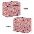 thumbnail image 3 of HELLHERO Portable Sewing Machine Cover Reusable Lightweight & Sturdy Floral Pattern Dustproof Cover, 3 of 8