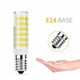 thumbnail image 4 of bombillas LED E14, casquillo de 7 W, blanco cálido 3000 K, blanco frío 6000 K, casquillo de rosca Edison pequeño, no regulable, luz blanca fría, 4 of 5